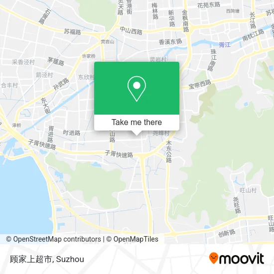 顾家上超市 map