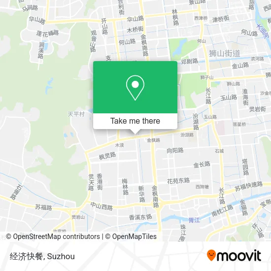 经济快餐 map
