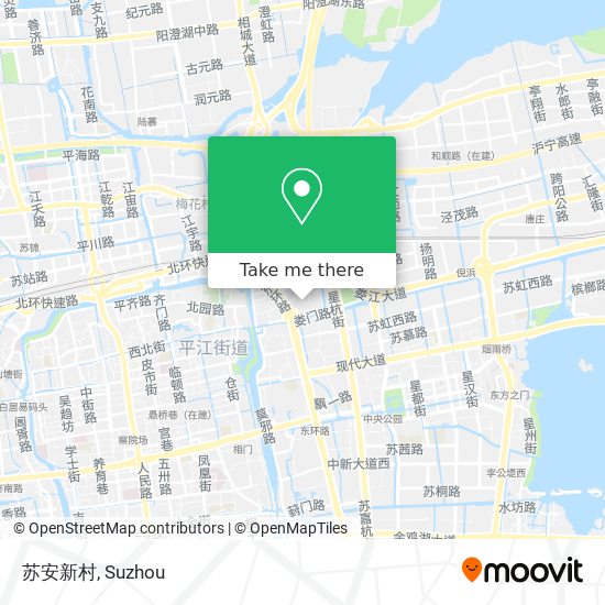 苏安新村 map