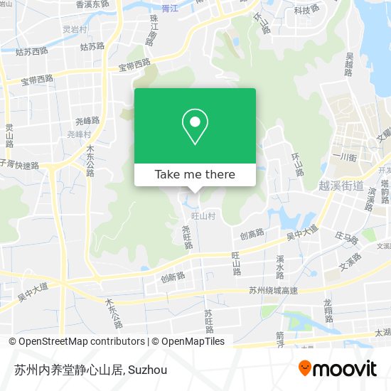 苏州内养堂静心山居 map