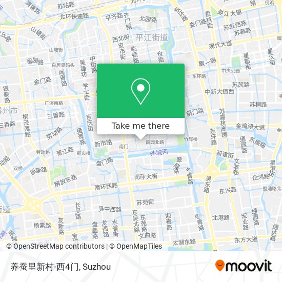 养蚕里新村-西4门 map