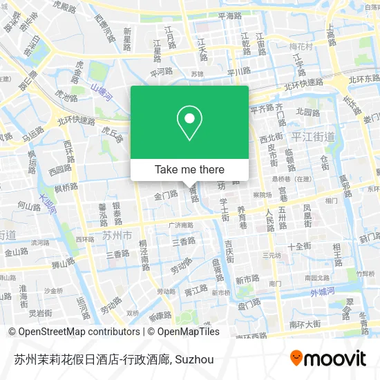 苏州茉莉花假日酒店-行政酒廊 map