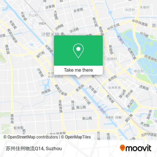 苏州佳州物流Q14 map