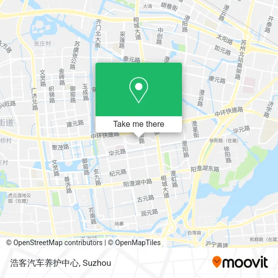 浩客汽车养护中心 map