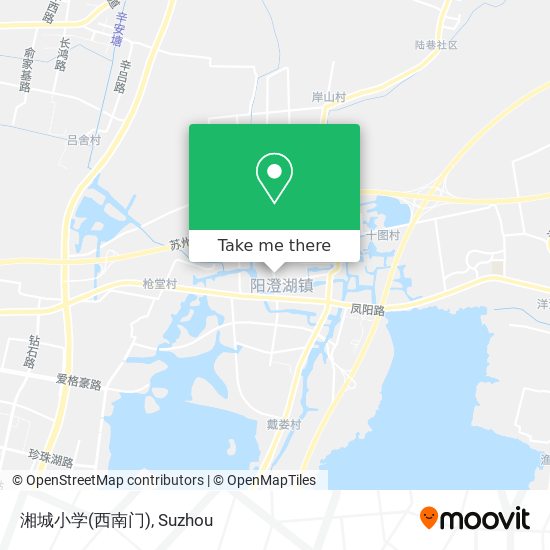 湘城小学(西南门) map