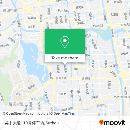 吴中大道110号停车场 map