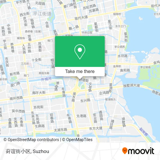 葑谊街小区 map