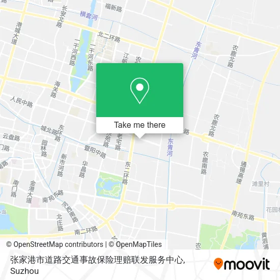 张家港市道路交通事故保险理赔联发服务中心 map