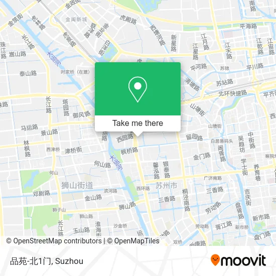 品苑-北1门 map