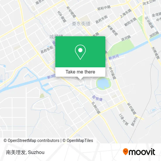 南美理发 map