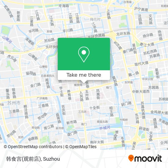 韩食宫(观前店) map