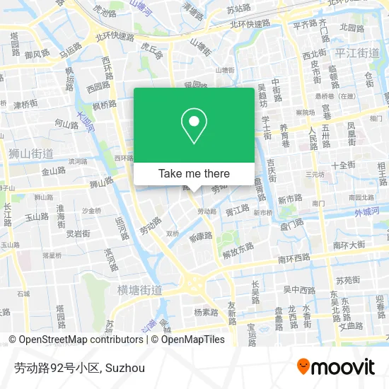 劳动路92号小区 map