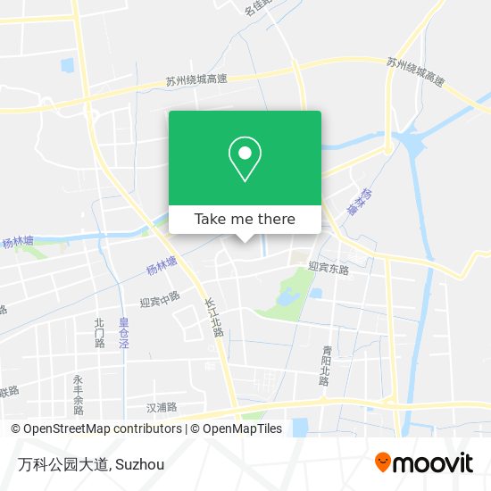 万科公园大道 map