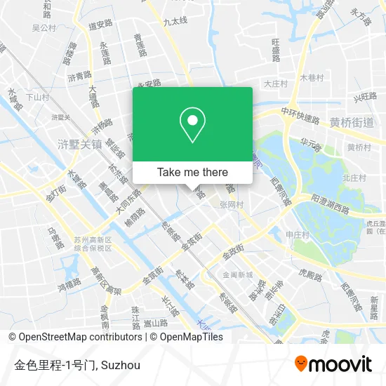 金色里程-1号门 map