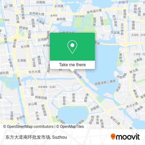 东方大道南环批发市场 map