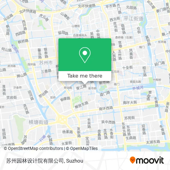 苏州园林设计院有限公司 map
