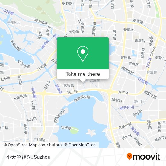 小天竺禅院 map