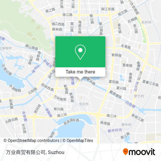 万业商贸有限公司 map
