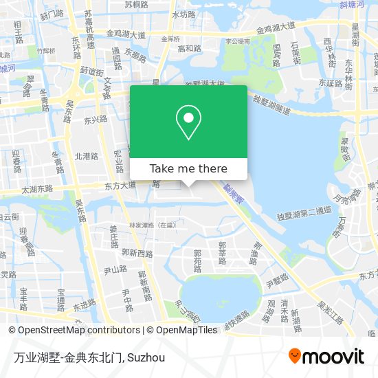 万业湖墅-金典东北门 map
