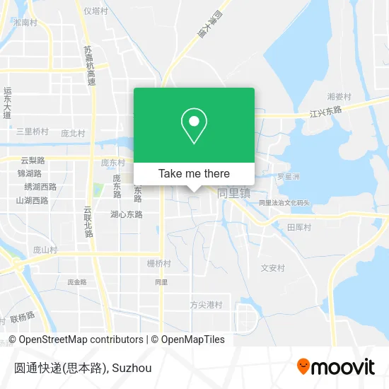 圆通快递(思本路) map