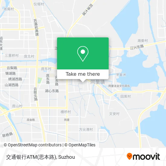 交通银行ATM(思本路) map