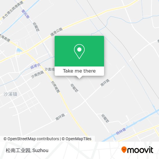 松南工业园 map