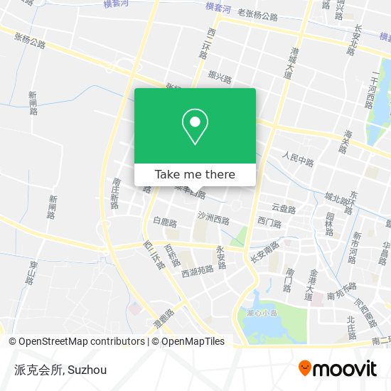 派克会所 map