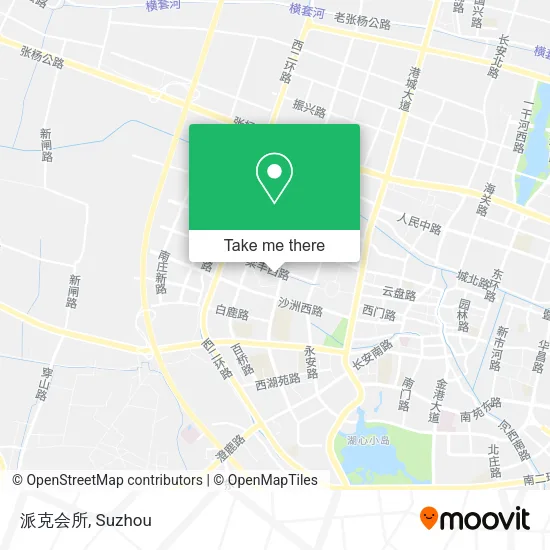 派克会所 map