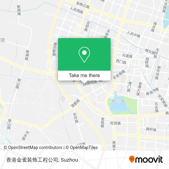 香港金雀装饰工程公司 map