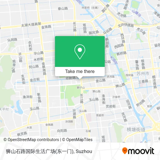 狮山石路国际生活广场(东一门) map