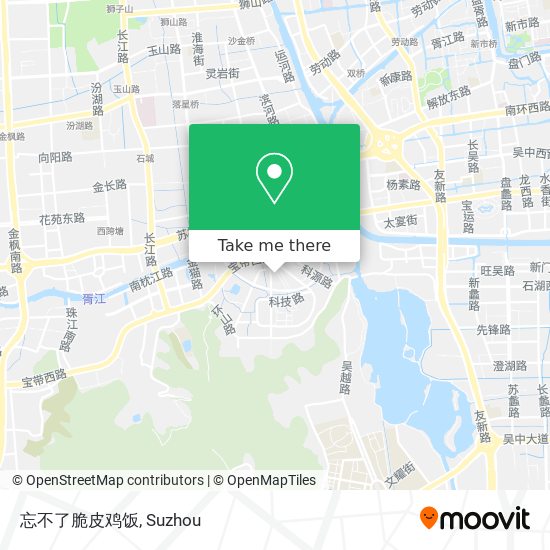 忘不了脆皮鸡饭 map