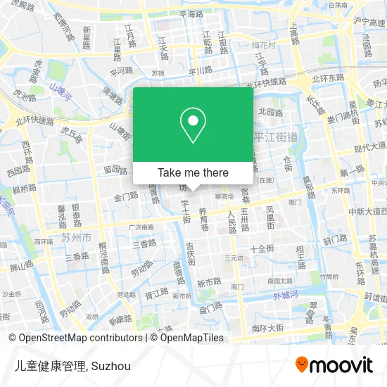 儿童健康管理 map