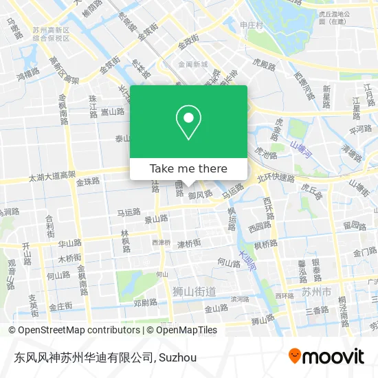 东风风神苏州华迪有限公司 map