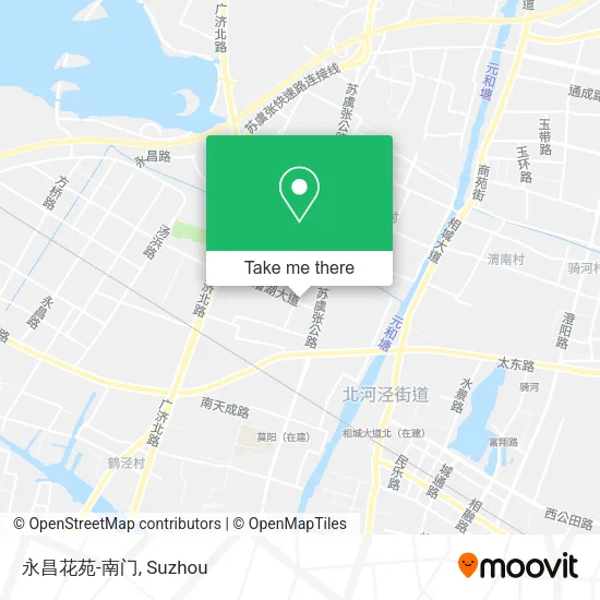 永昌花苑-南门 map