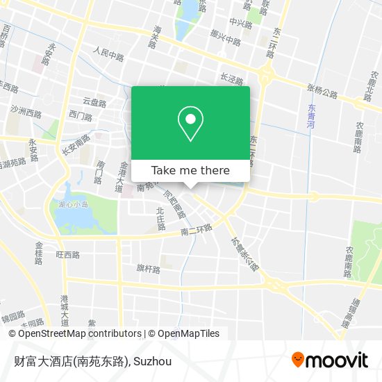 财富大酒店(南苑东路) map