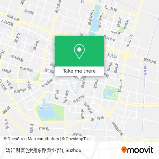 涛汇财富(沙洲东路营业部) map