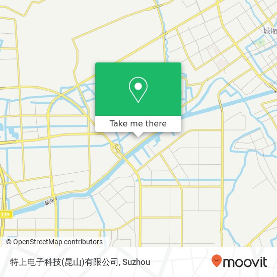 特上电子科技(昆山)有限公司 map
