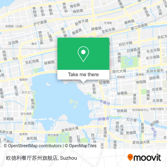 欧德利餐厅苏州旗舰店 map