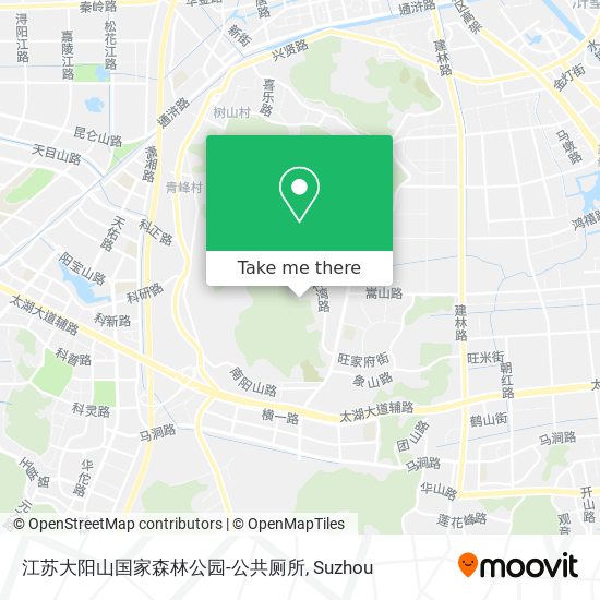江苏大阳山国家森林公园-公共厕所 map