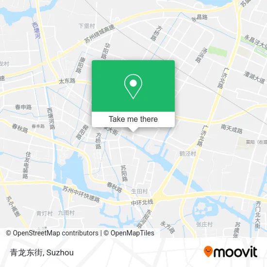 青龙东街 map