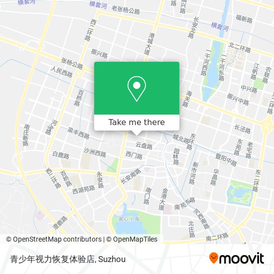 青少年视力恢复体验店 map