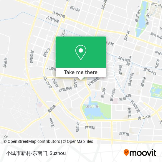 小城市新村-东南门 map