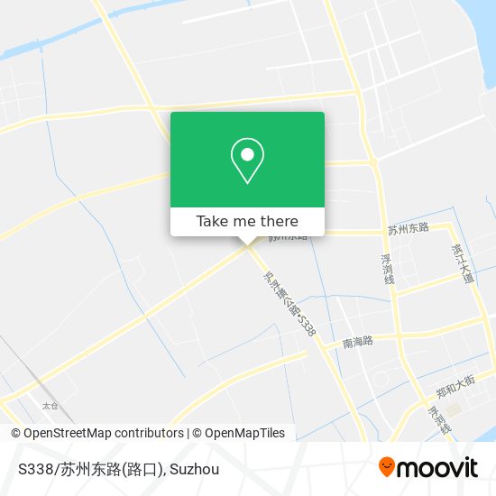 S338/苏州东路(路口) map