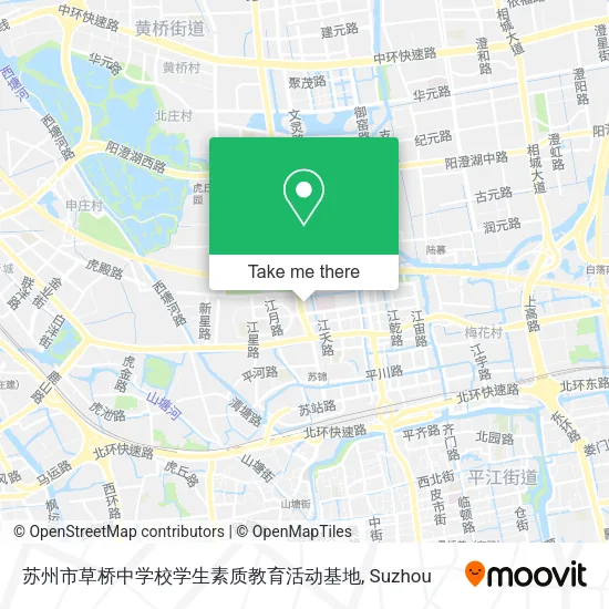 苏州市草桥中学校学生素质教育活动基地 map