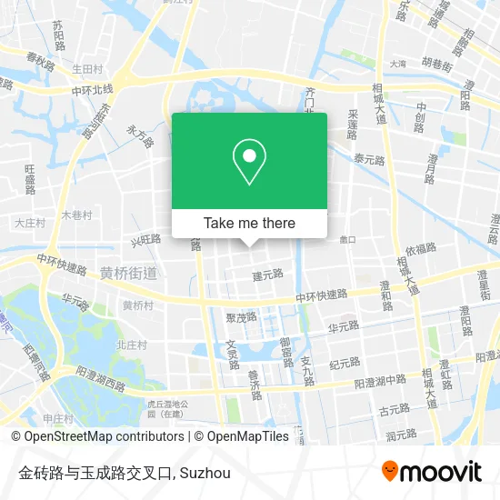 金砖路与玉成路交叉口 map