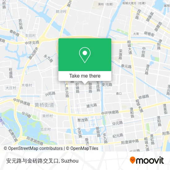 安元路与金砖路交叉口 map