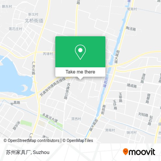 苏州家具厂 map