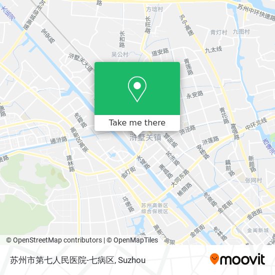 苏州市第七人民医院-七病区 map