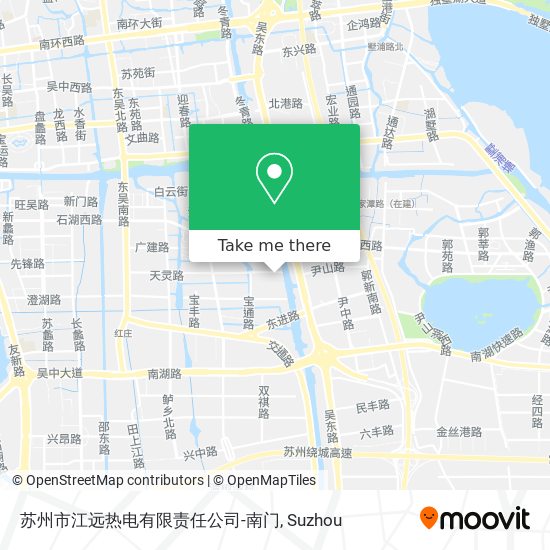 苏州市江远热电有限责任公司-南门 map