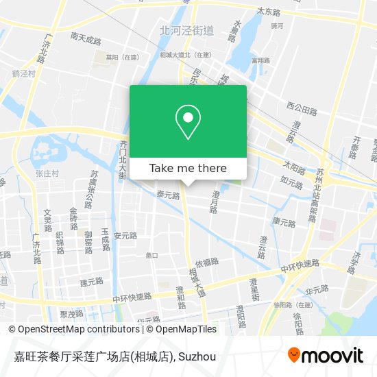 嘉旺茶餐厅采莲广场店(相城店) map